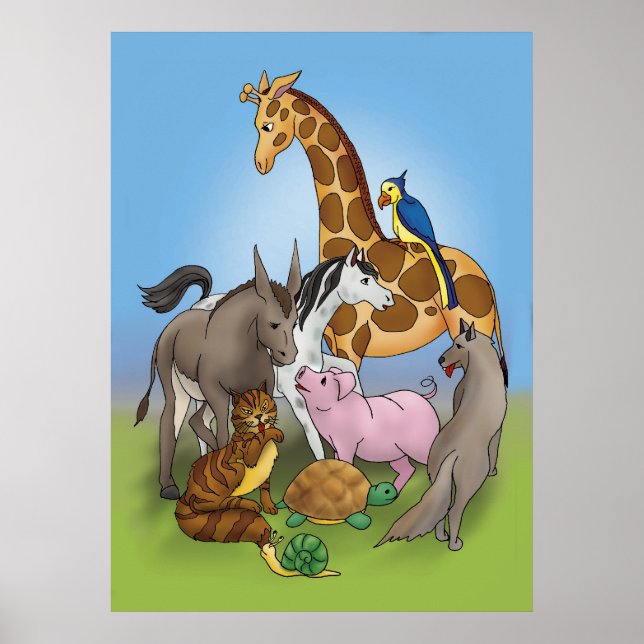 Pôster Olá, meus amigos! -Pôster (Frente)