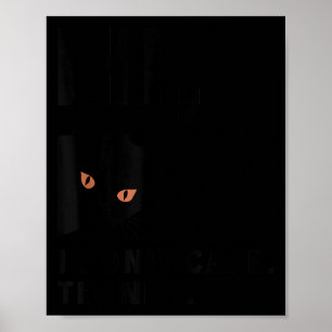 Poster Olá, não me importo, obrigado sarcasmo sarcástico