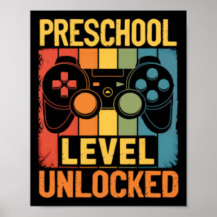 Poster Olá nível de pré-escola desbloqueado jogo de vídeo