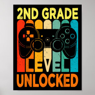 Poster Olá Nível de segundo Jogo De Vídeo Desbloqueado Vo