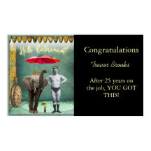 Olá, Retirem Funny Personalizado