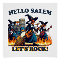 Olá Salem Massachusetts Witch Banda