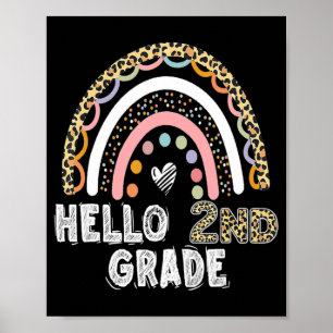 Poster Olá segundo, Grau Leopardo, Arco-Íris De Volta À E