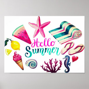 Poster Olá Summer