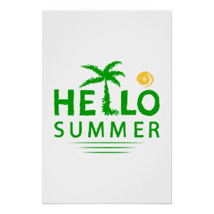 Pôster Olá Summer