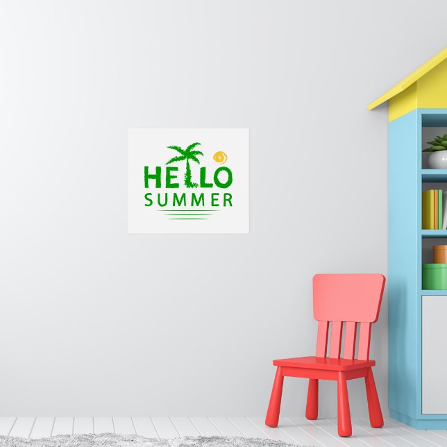 Poster Olá Summer (Berçário 1)