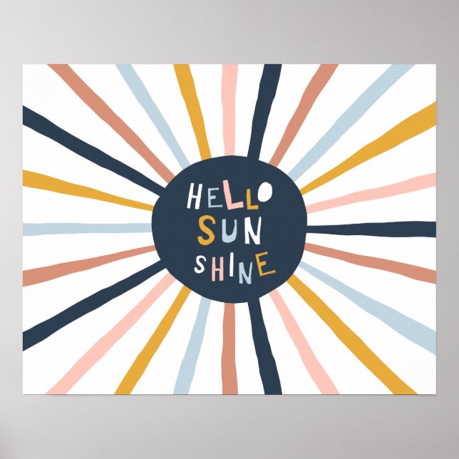 Poster Olá Sunshine (Frente)