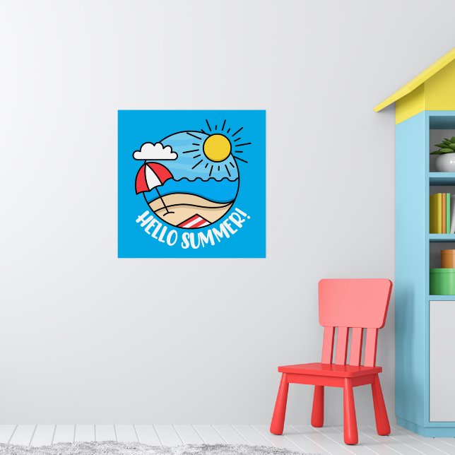 Poster Olá Verão 2 (Berçário 1)