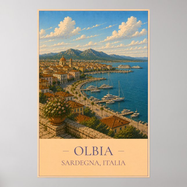 Poster Olbia (Frente)
