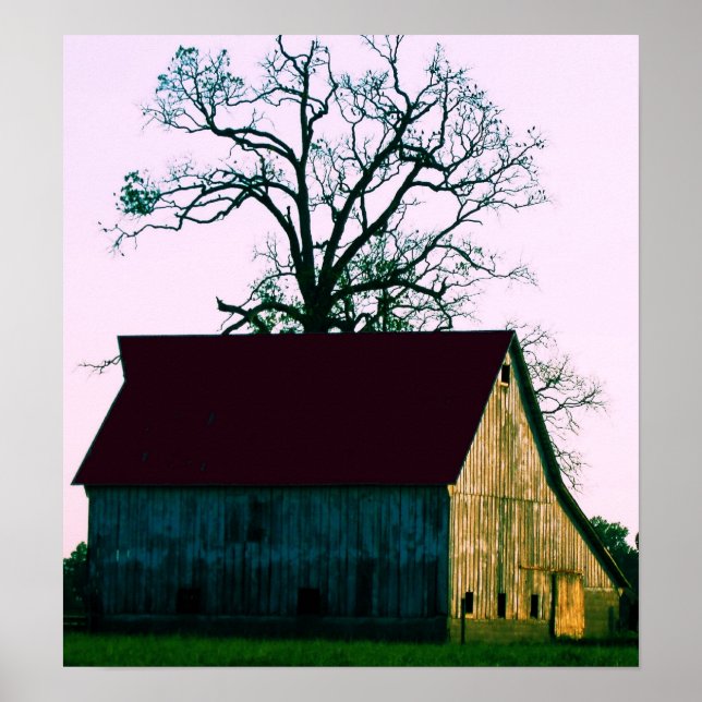 Pôster Old Barn (Frente)
