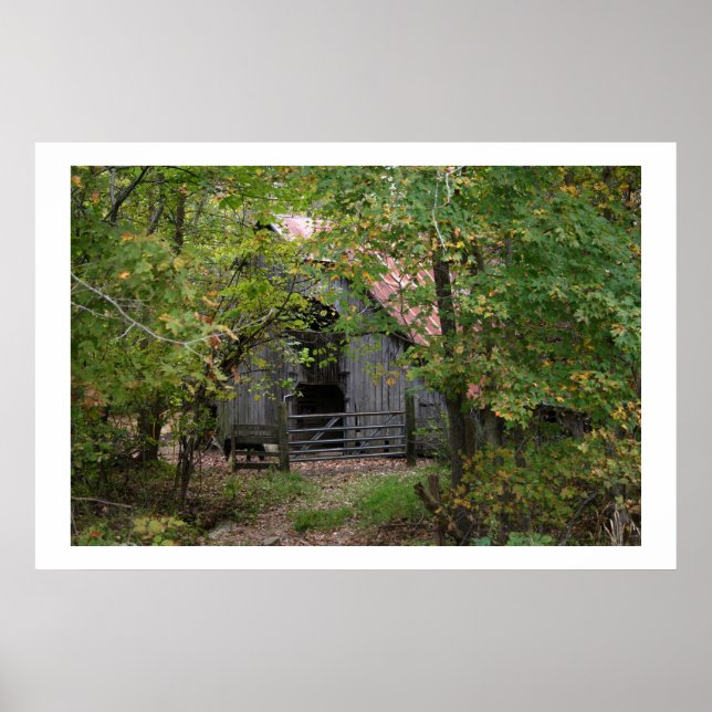 Poster Old Barn (Frente)