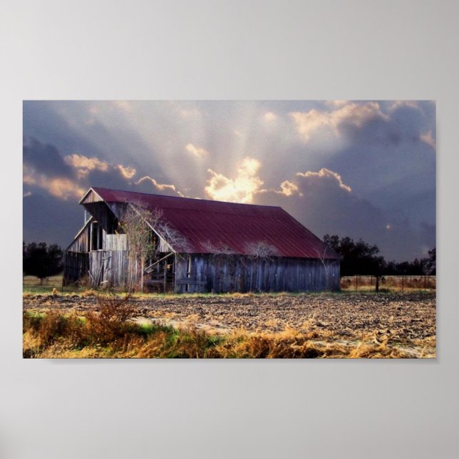 Poster Old Barn (Frente)