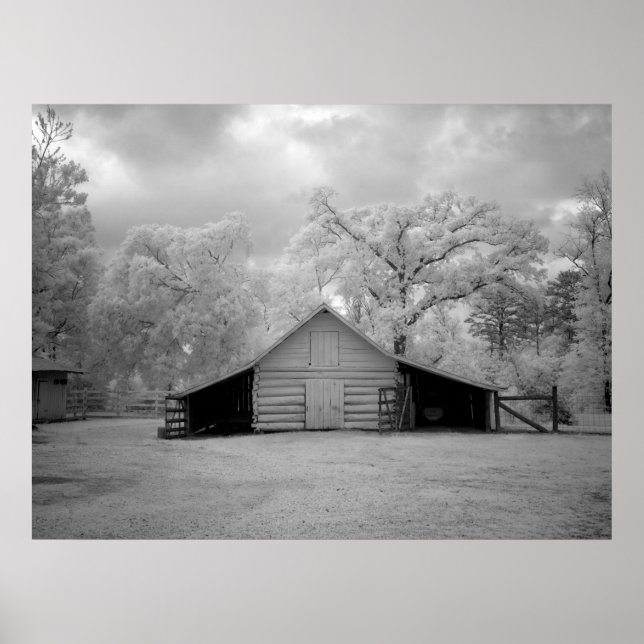 Poster Old Barn - Chasley Farms (Frente)