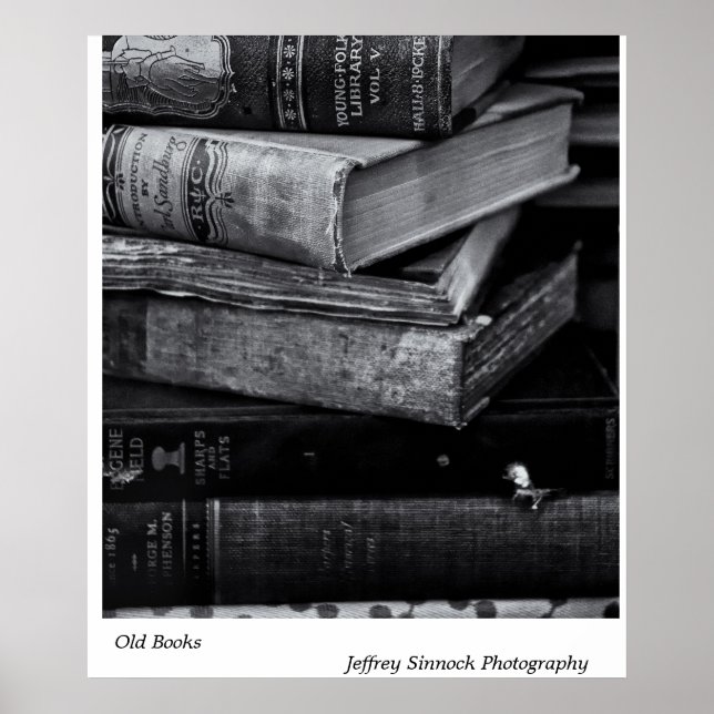 Poster Old Books (Frente)