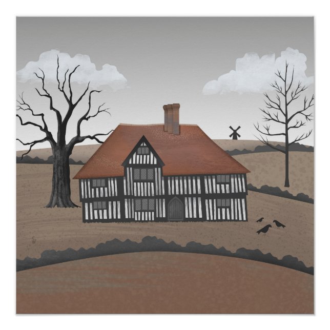 Pôster Old Crow Manor (Frente)