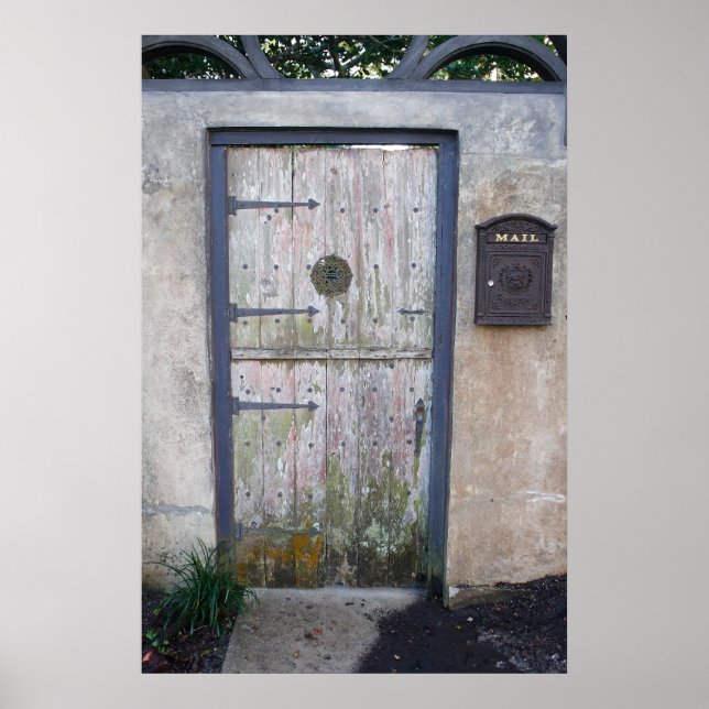 Pôster Old Doorway (Frente)