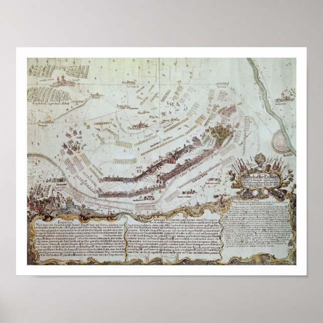 Poster Old Fort Gaut, Calcutá, 1810 (lito) (Frente)