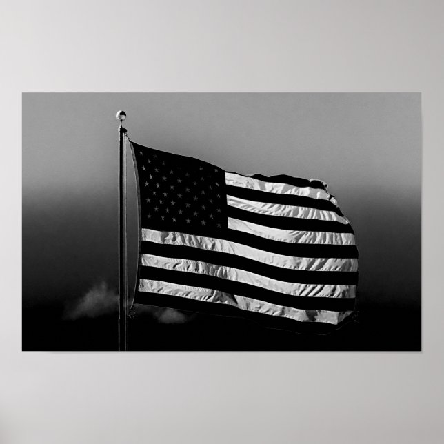 Poster Old Glory US Flag (Frente)