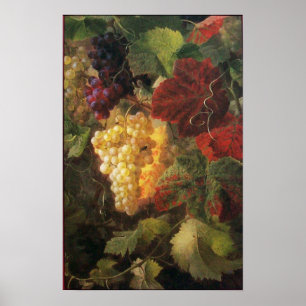 POSTER OLD GRAPE VINEYARD WINE TASTING PARTY