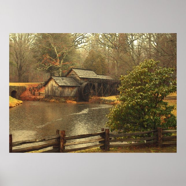Pôster Old Mill (Frente)
