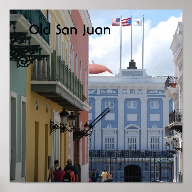 Pôster Old San Juan (Frente)