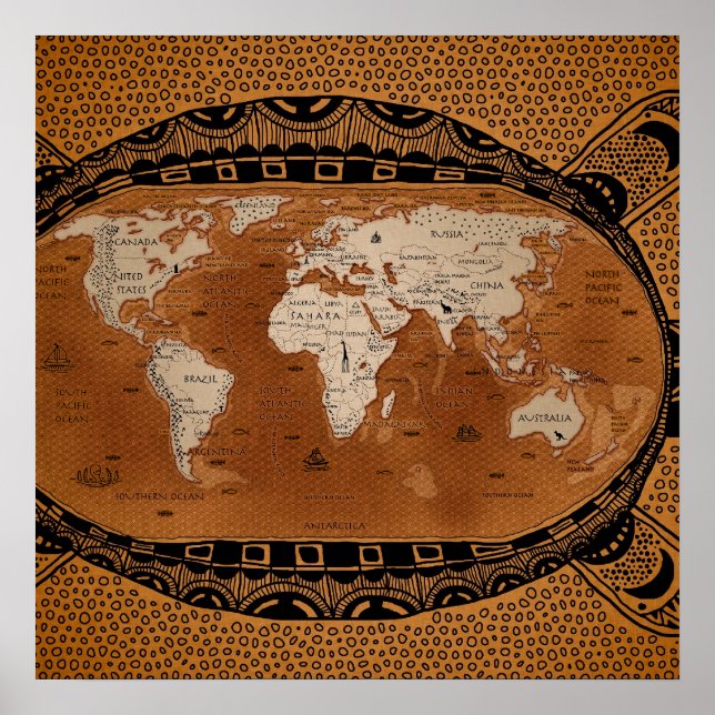 Poster Old Turtle (Frente)