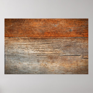 Poster Old wooden fence. wood palisade background. planks