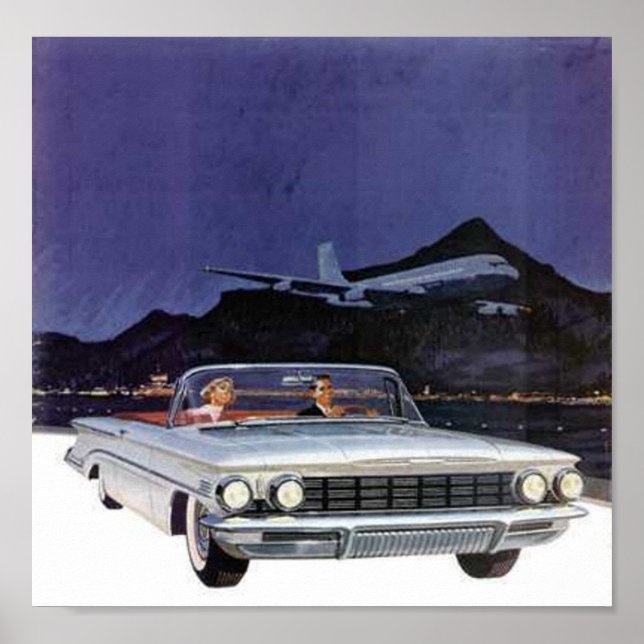 Poster Oldsmobile 1959 (Frente)