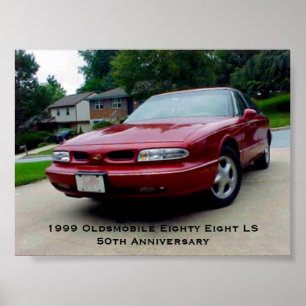 Pôster Oldsmobile 1999 oitenta e oito LS