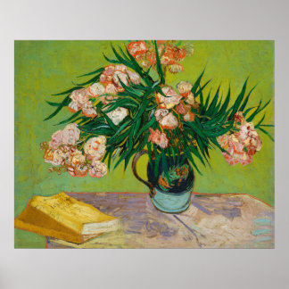 Poster Oleanders (1888) apresentada por Vincent Van Gogh