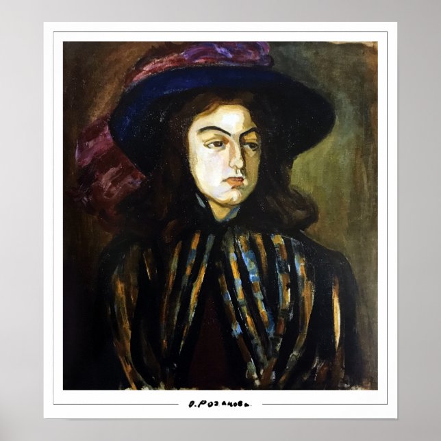 Poster Olga Rozanova Zedign Cartaz de Arte #141 (Frente)