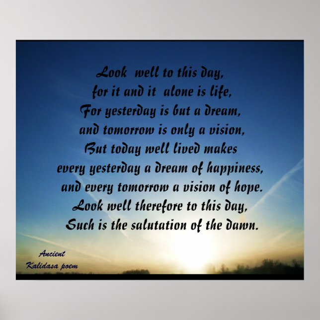 POSTER OLHA BEM PARA ESTE DIA (Frente)