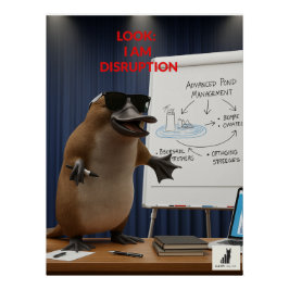 Pôster Olha, Eu Sou Uma Perturbação