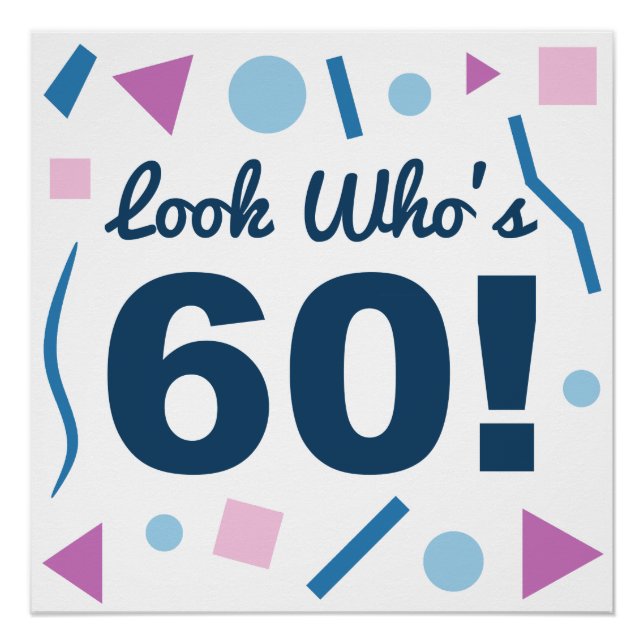 Pôster Olha quem tem 60 anos (Frente)