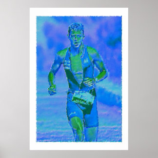 Poster Olhando forte