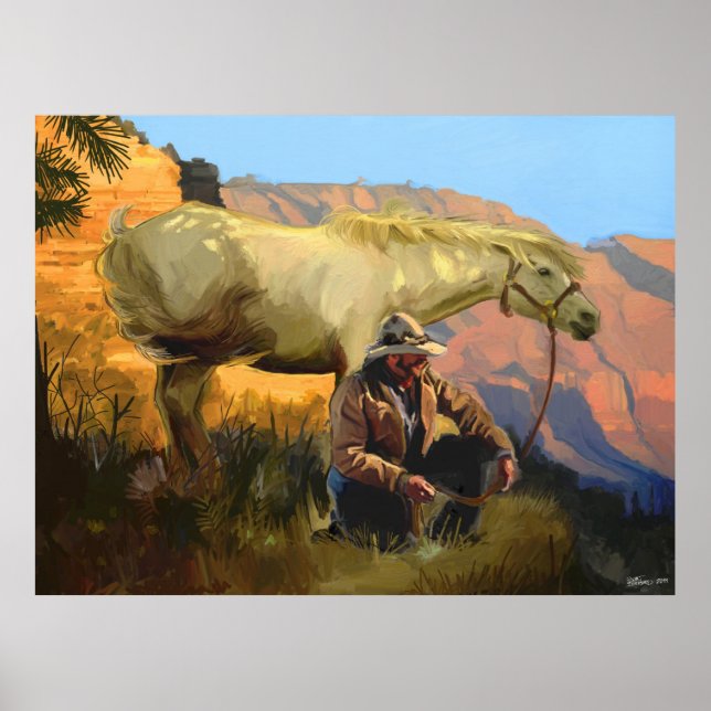 Poster olhando para (Frente)