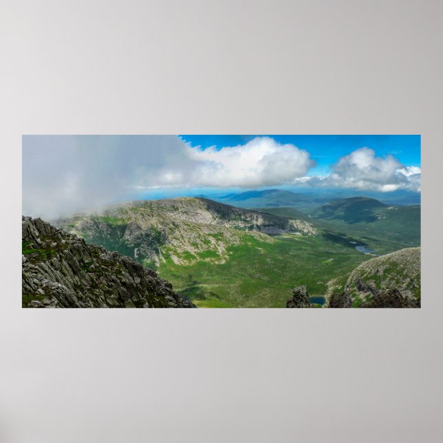 Poster Olhando para a Bacia, Parque Estadual Baxter, Main (Frente)