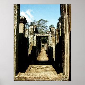 Poster Olhando para a história do Camboja