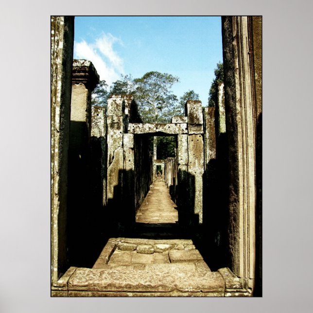 Poster Olhando para a história do Camboja (Frente)