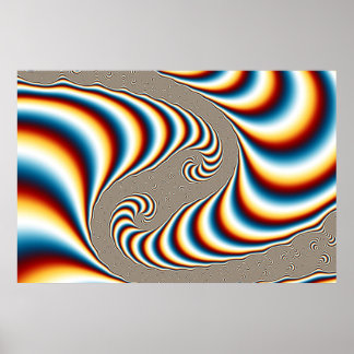 Poster "Olhando para fora, hiperdimensão"