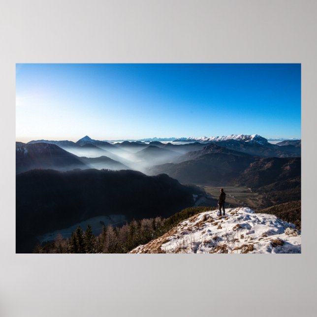 Poster Olhando para novos horizontes (Frente)