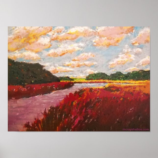 Poster "Olhando para o primeiro plano" (Frente)