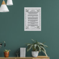 Olhar de papel antigo Desiderata Poema por Max Ehr