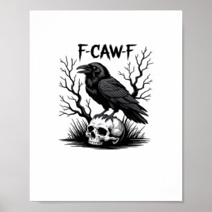 Poster Olhar essencial vintage legal F Caw F