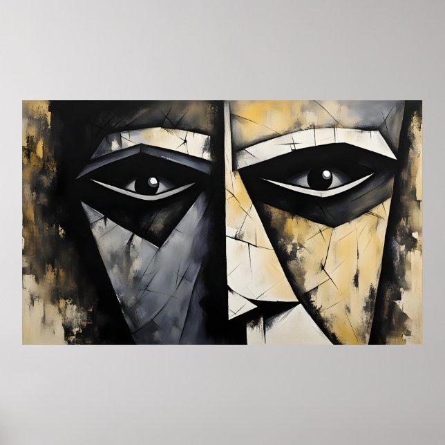 Poster Olhar fixo (Frente)