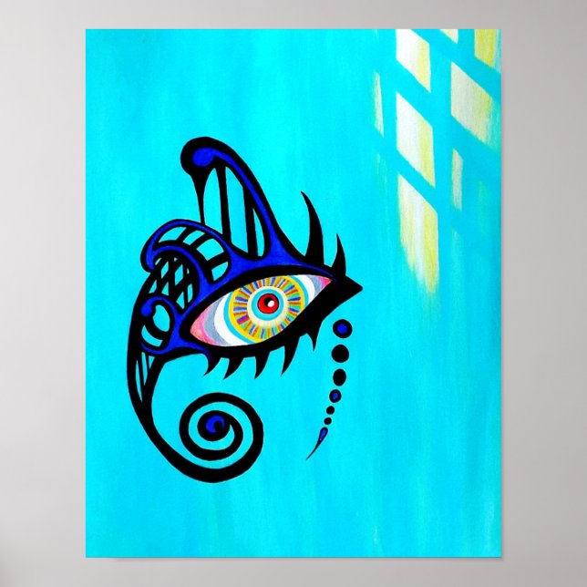 Poster Olhar para cima (Frente)
