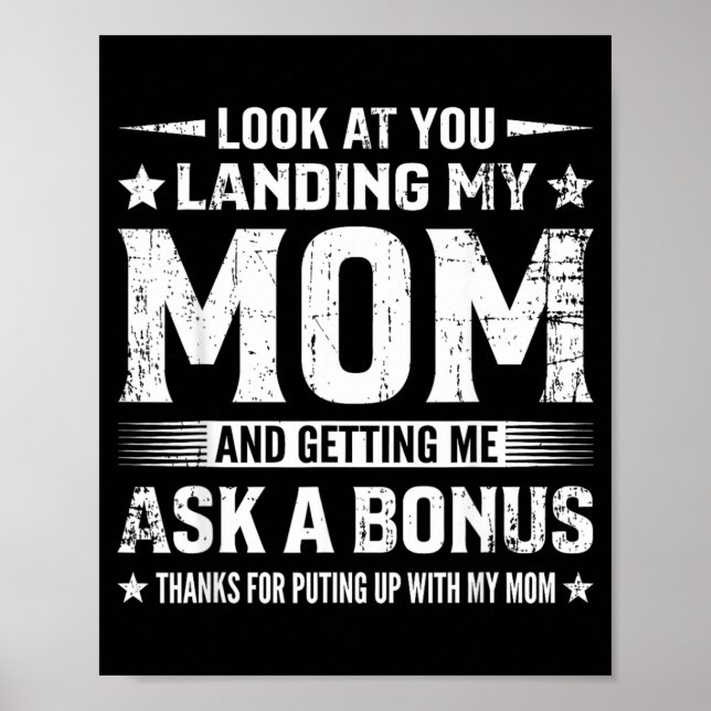 Poster Olhe Para Conquistar a Mamãe e Ganhar Como Um Padr (Frente)