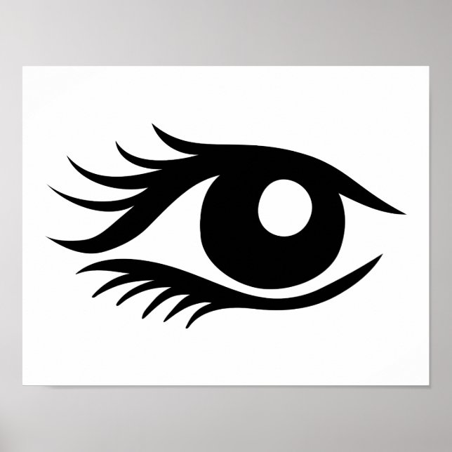 Poster Olho cilia (Frente)