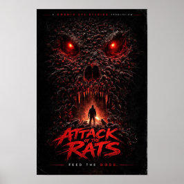 Poster Olho Cósmico – Cartaz de Terror de Enxame de Cavei