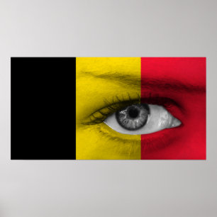 Poster Olho da Bélgica